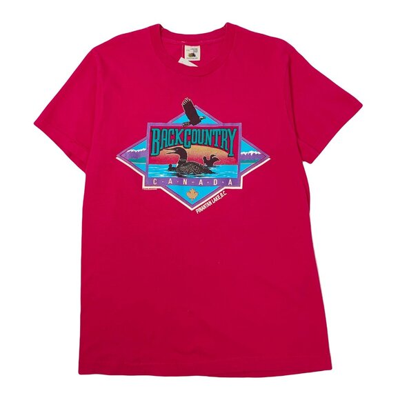 Vintage Back Country Canada Pinantan Lake Tee L - Picture 1 of 4